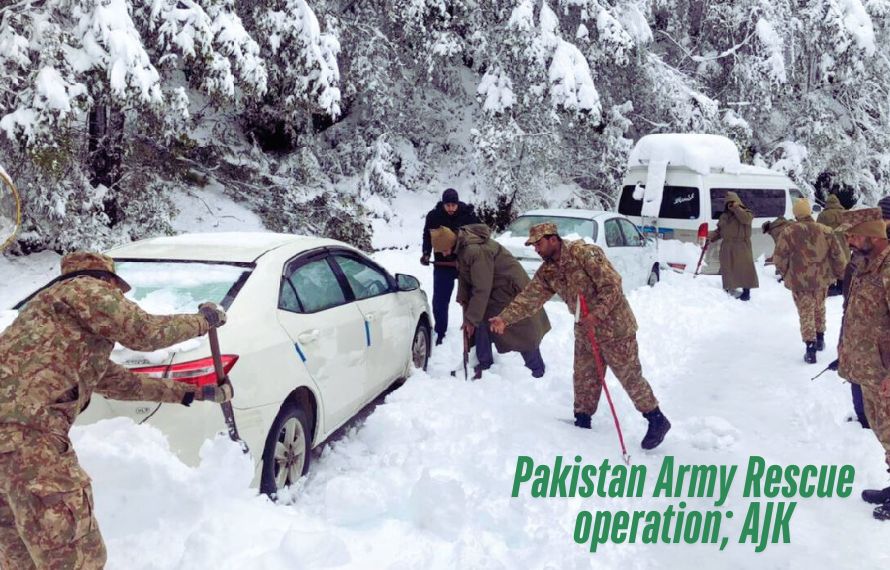 Pakistan Army leads massive relief operation in snow-hit Leepa Valley