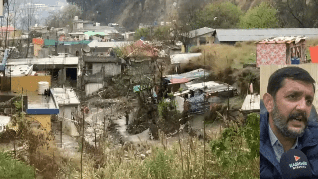 Encroachment mafia strangles Muzaffarabad's Gujra Nala, thousands at risk
