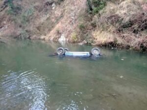 Chham waterfall car accident