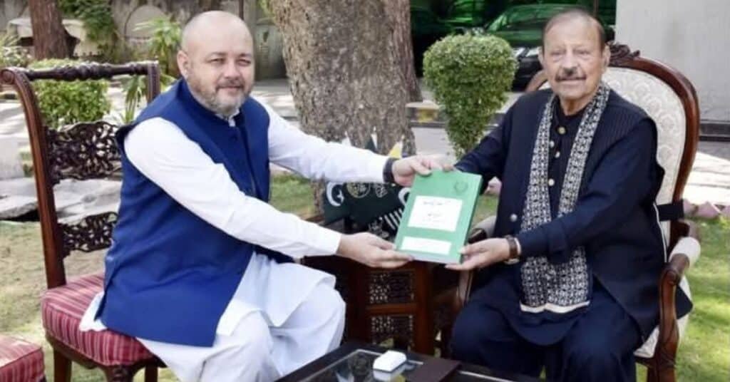 AJK President Barrister Sultan