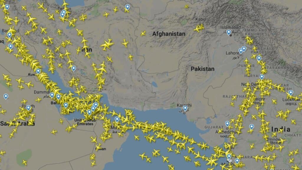 Airspace ban