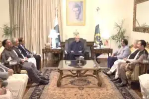 President Zardari meets AJK delegation, calls for focus on public welfare
