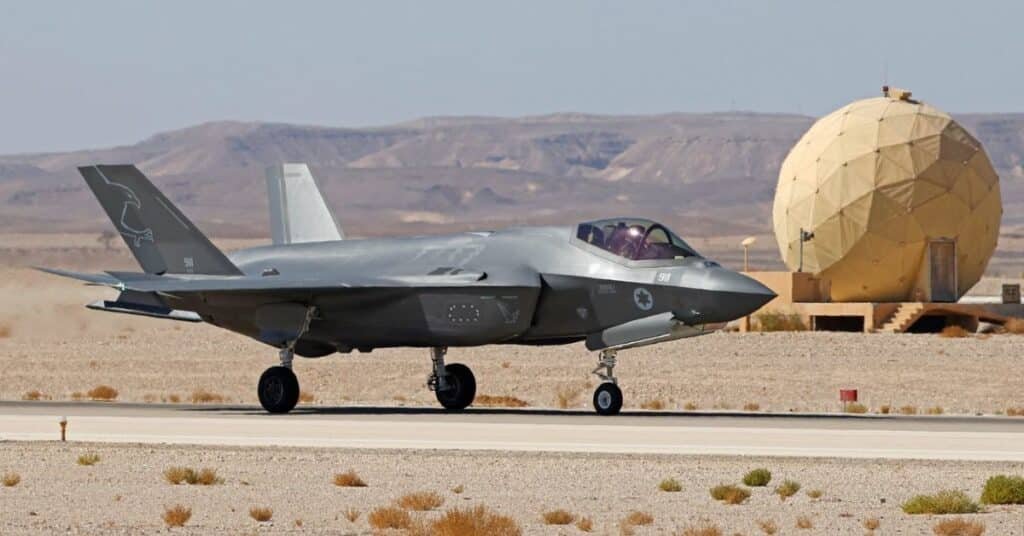 Israeli fighter jet