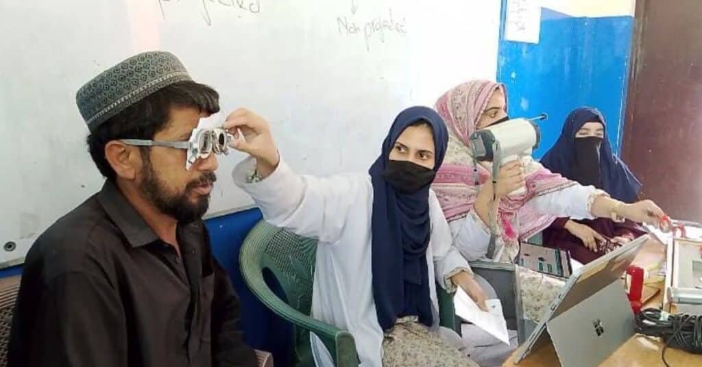Free eye camp