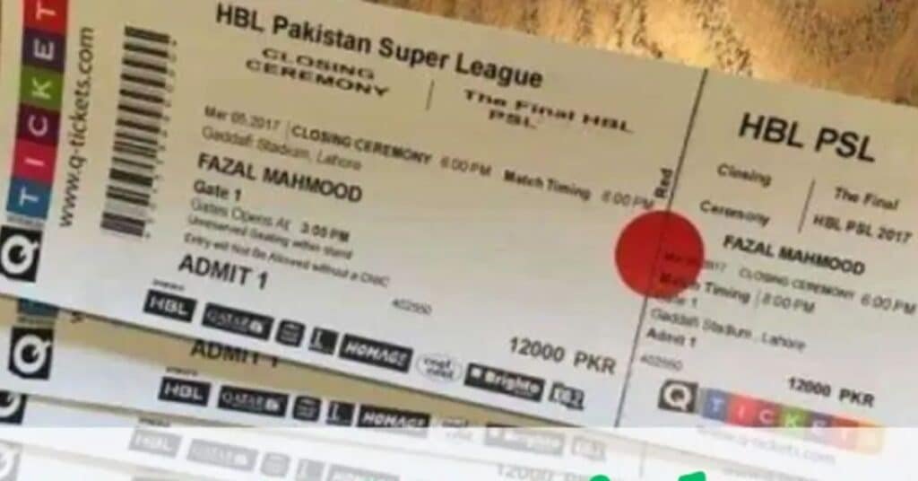 ticket