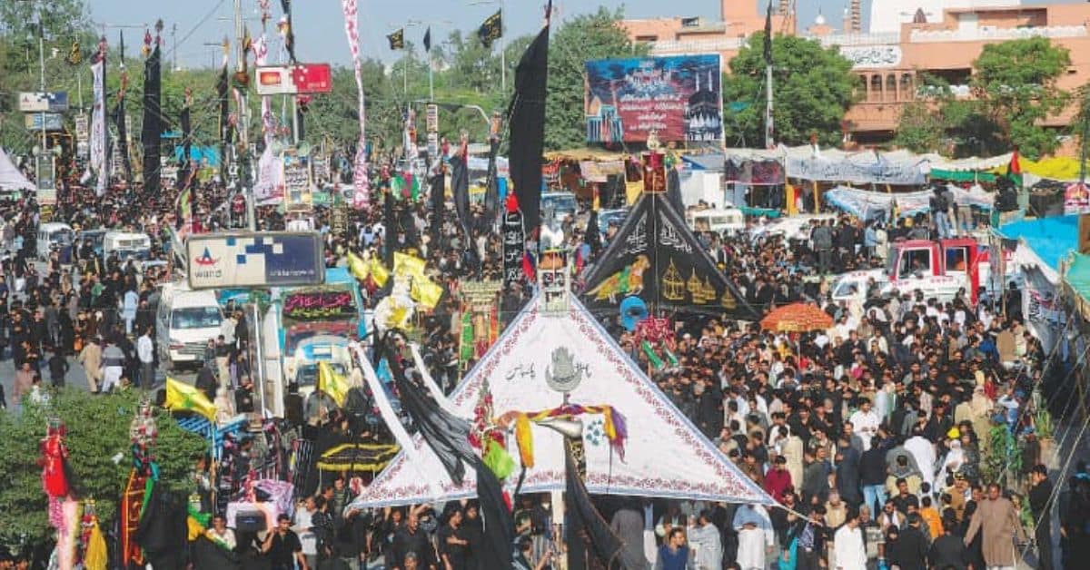 Youm-e-Ashura being observed today in Pakistan