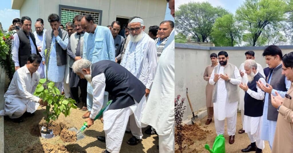 Commissioner Mirpur division appeals for tree plantation as monsoon campaign begins in Islamgarh