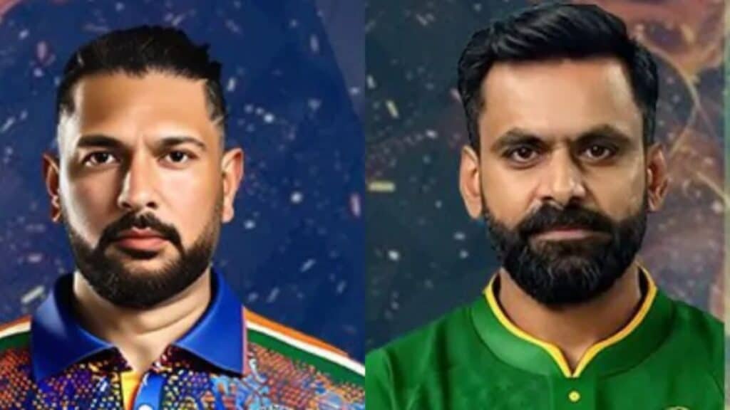 Pak vs India legends
