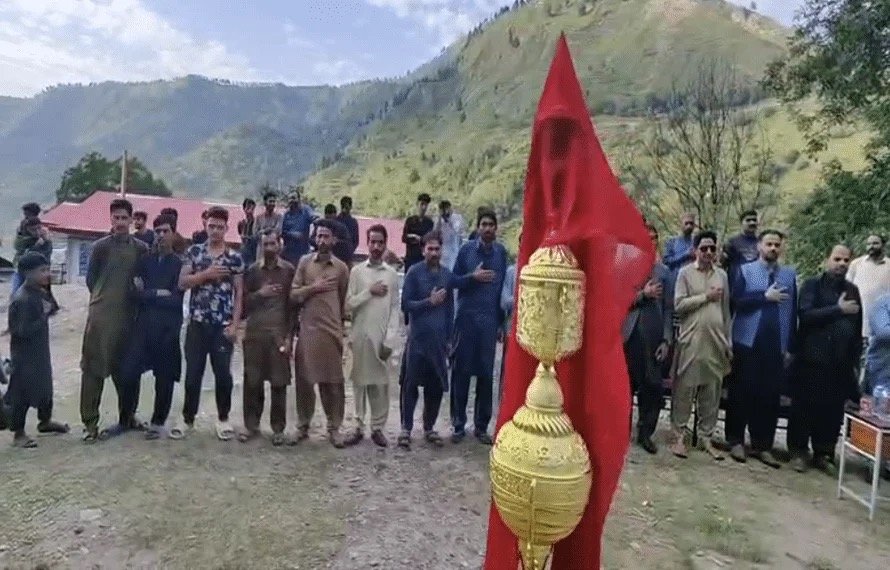 Shooting Ball tournament kicks off with patriotic zeal in Leepa Valley