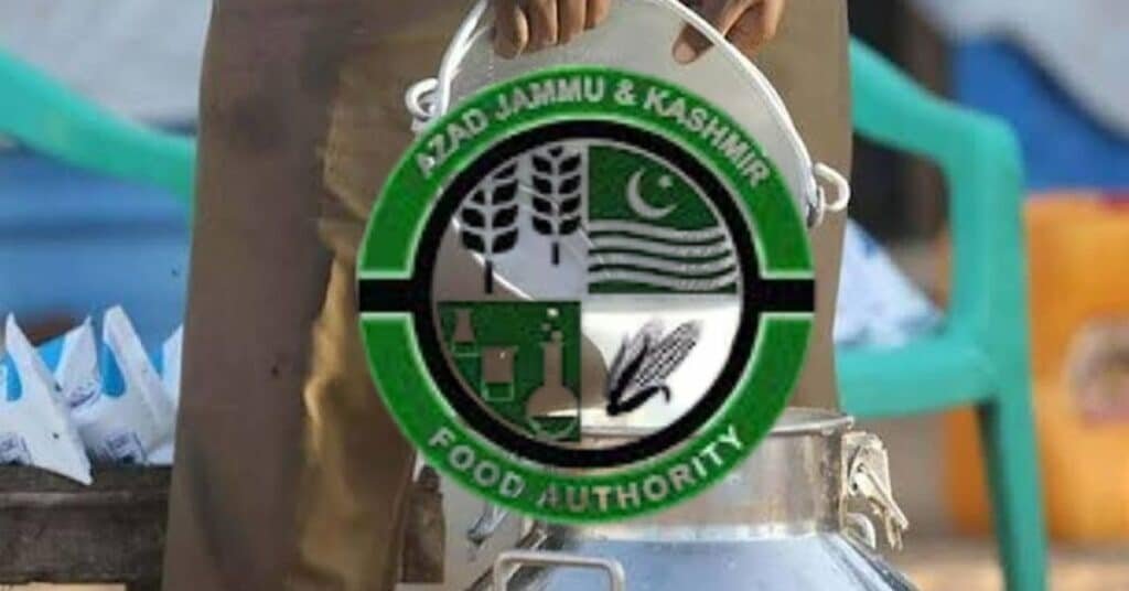 AJK food authority seized milk illegally supplied to Mirpur district