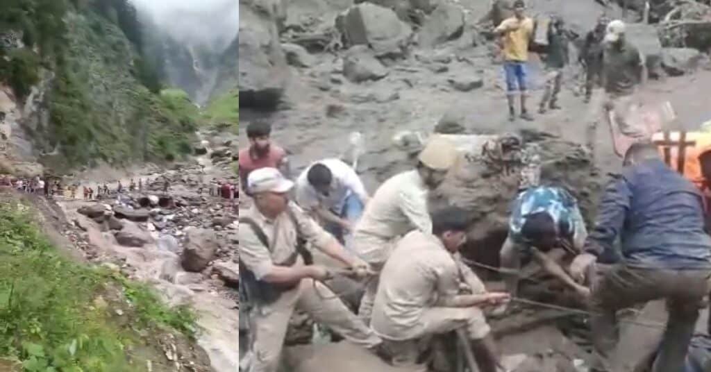Cloudburst claims 46 lives in IIJOK, hundreds missing