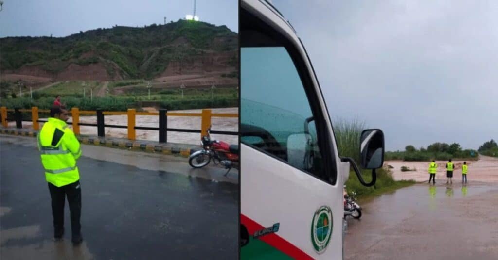 Bhimber district on high alert as heavy rain continues