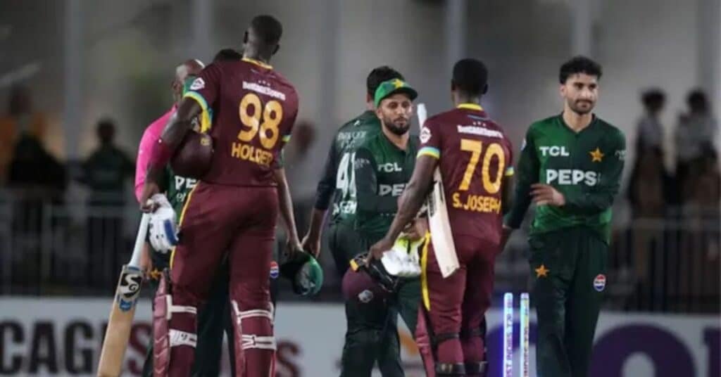Pak vs WI: West Indies snatch victory on final ball to level series 1-1