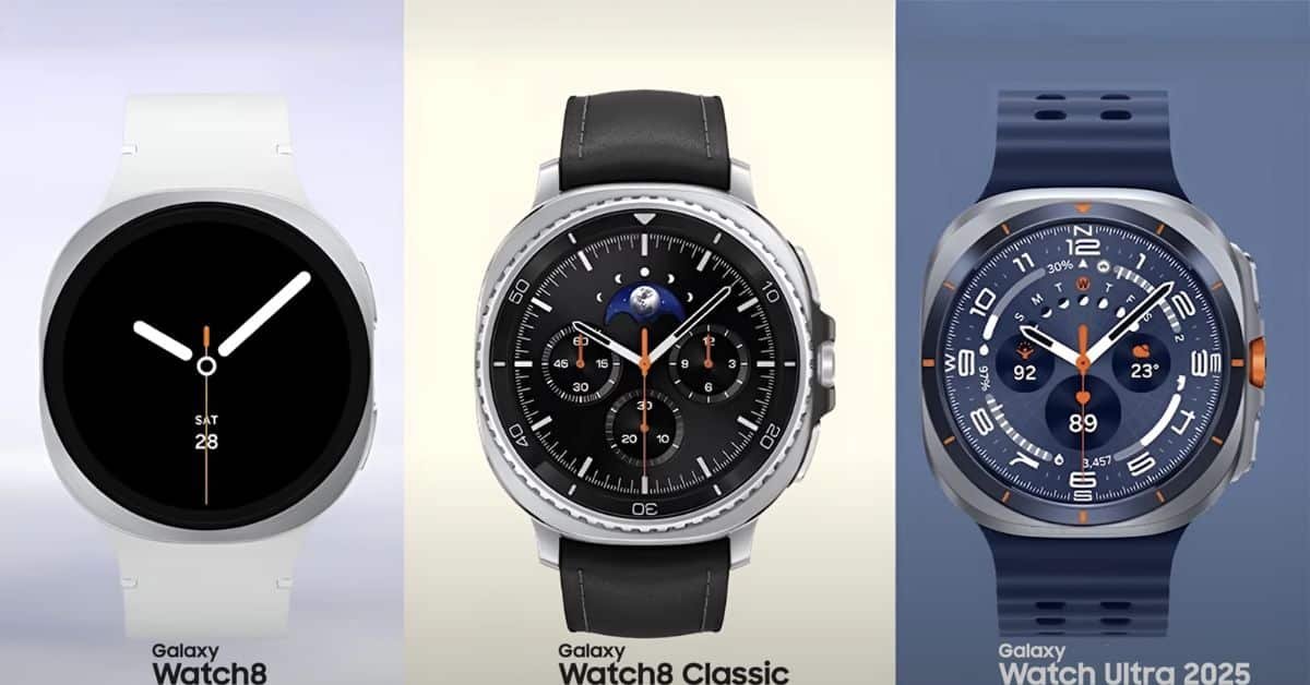 Samsung Galaxy Watch 8 series launched with smart health tracking and powerful hardware