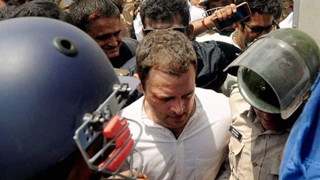 India’s Rahul Gandhi Arrested During Protest Over Alleged ‘Vote Theft’