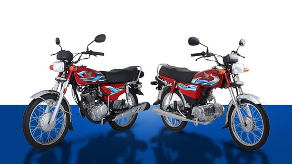 Check latest Honda CD 70, CG 125 installment plan for September 2025