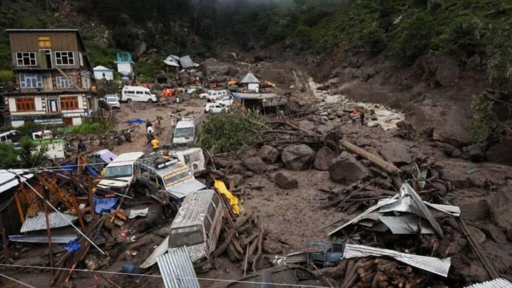 Torrential rains, floods cause severe destruction in Indian Occupied Kashmir