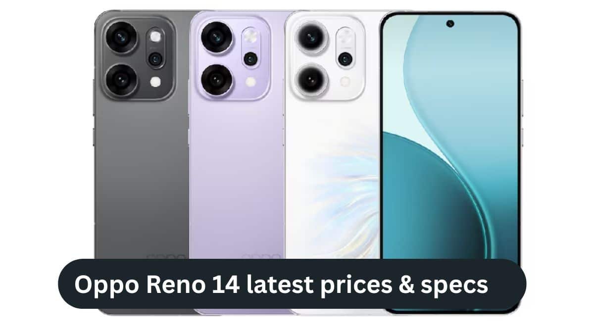 Oppo Reno 14 latest prices & specs update in Pakistan