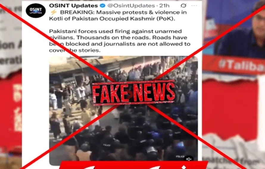 Fact Check: India’s fake video propaganda exposed in Kotli protest claim