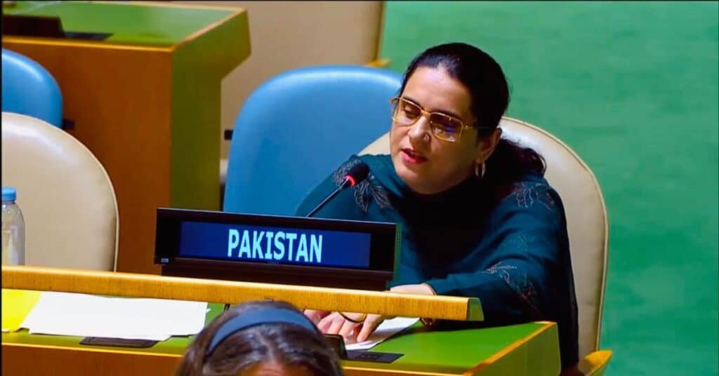 Pakistan's UN diplomat says India is fueling instability in region