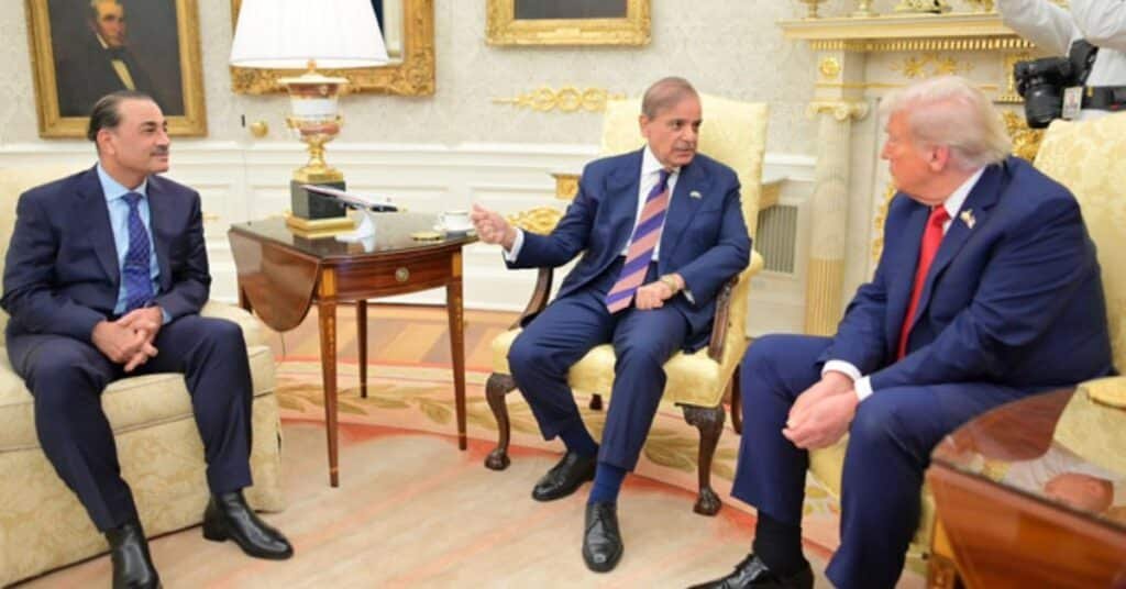 PM Shehbaz-Trump meeting