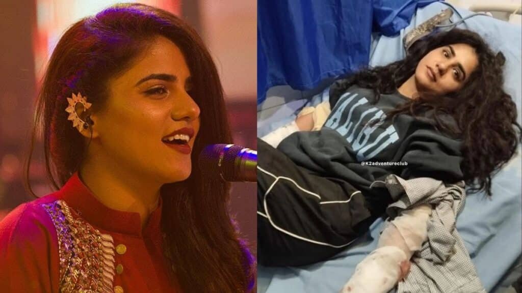 Singer Quratulian Balouch injured by brown bear attack