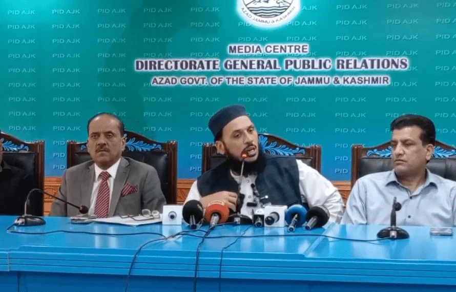 AJK Information Minister Peer Mazhar Saeed resigns from his post