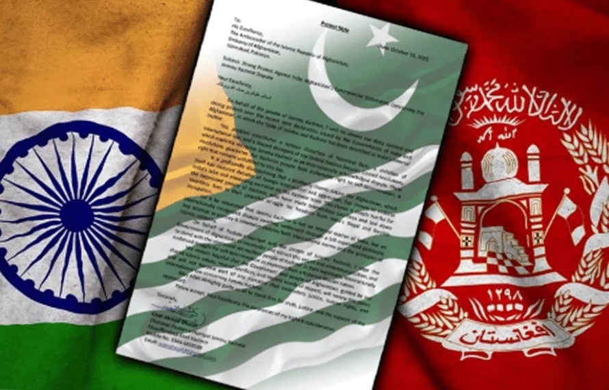 Pasban-e-Hurriyat sends protest letter to Afghan envoy over Kashmir stance