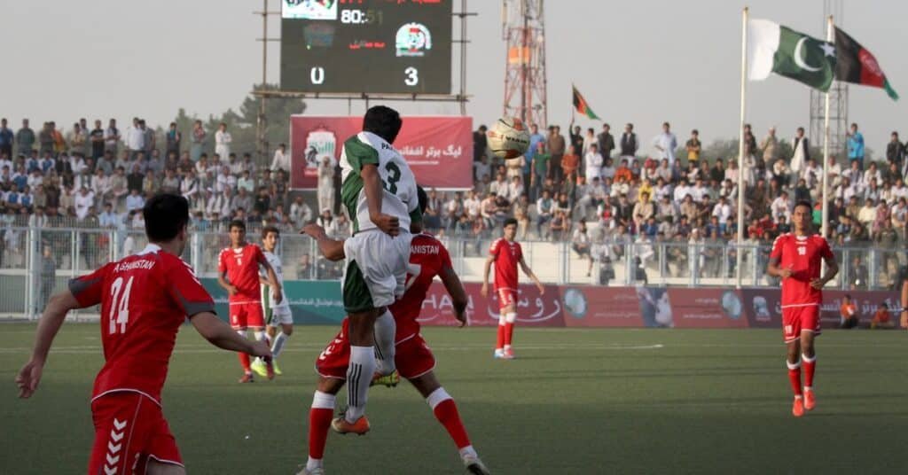 Pakistan vs Afghanistan football