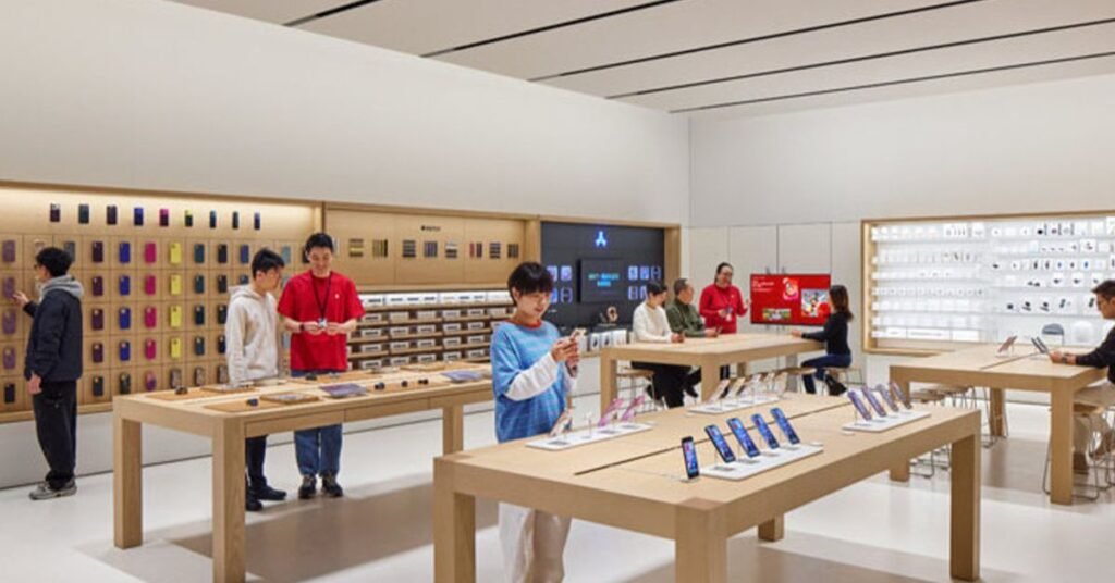 Apple retail store