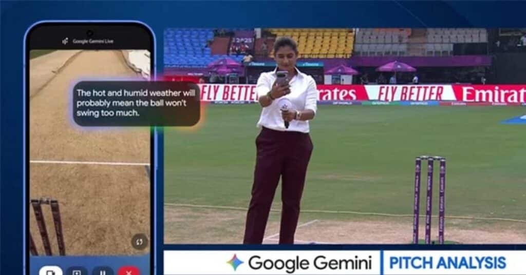 ICC introduces AI-powered live pitch report with Google Gemini