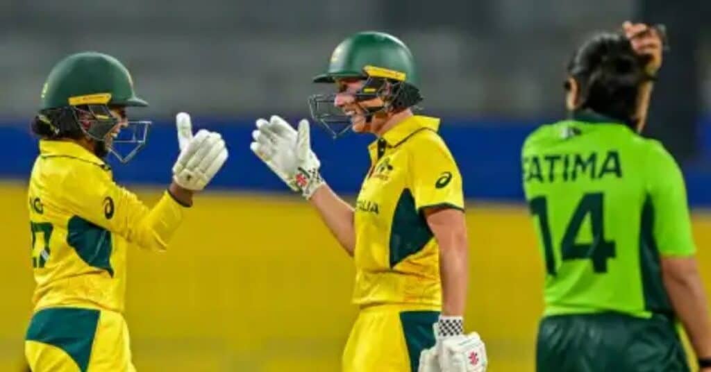 Aus W vs Pak W