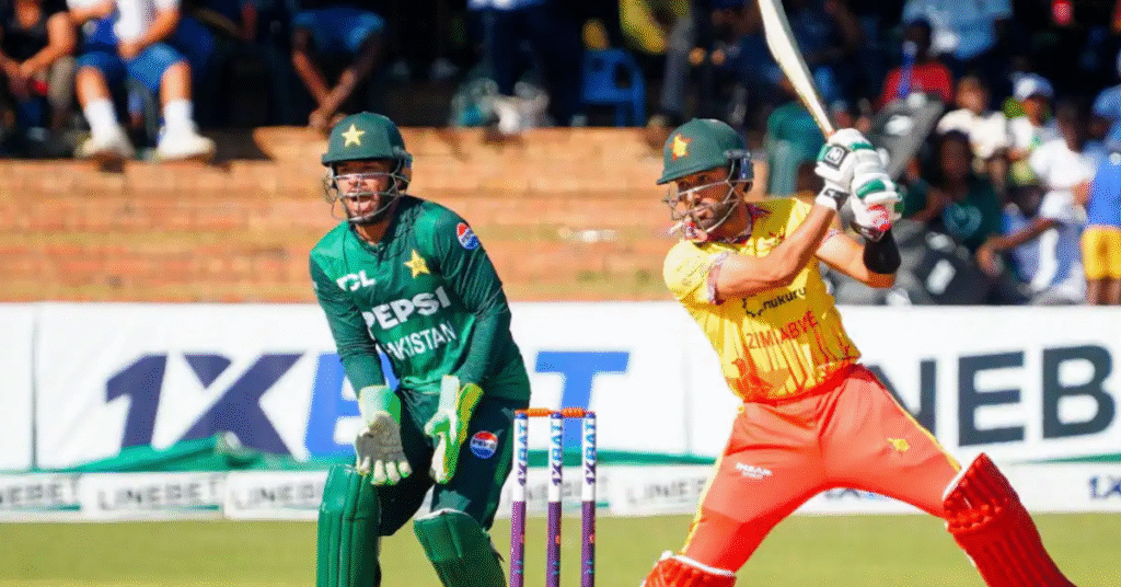 Pak vs Zim: Green shirts win tri-nation series by 5 wickets