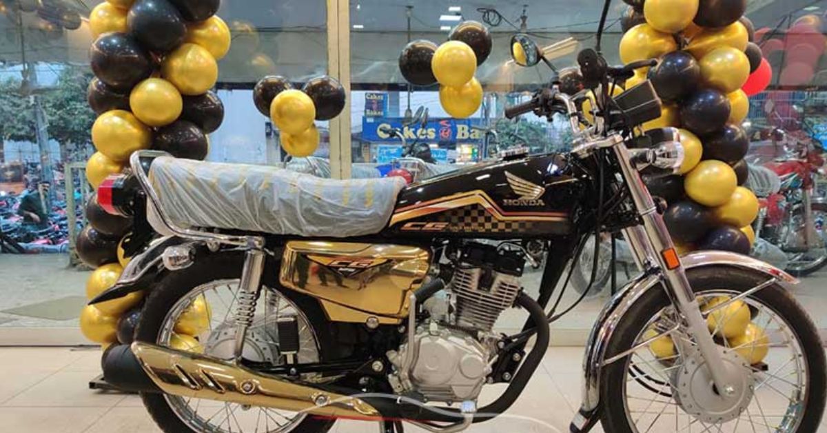 Get Honda CG 125 on easy monthly installments