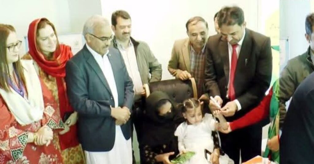 National Measles and Rubella Prevention campaign begins in Muzaffarabad