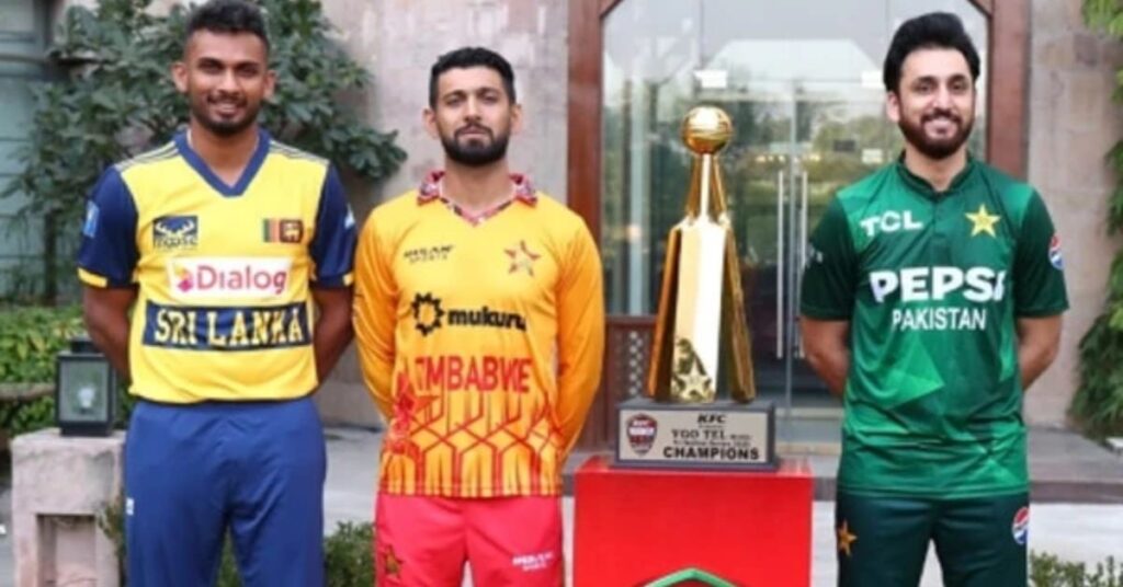 Pakistan--Zimbabwe set for opener as Tri-Nation T20 series trophy unveiled