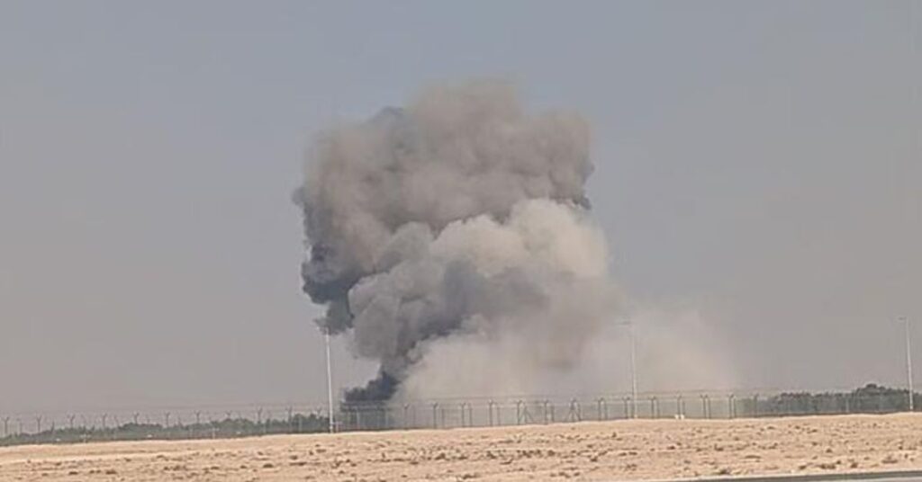Indian Air Force Tejas jet crashes during Dubai Air Show