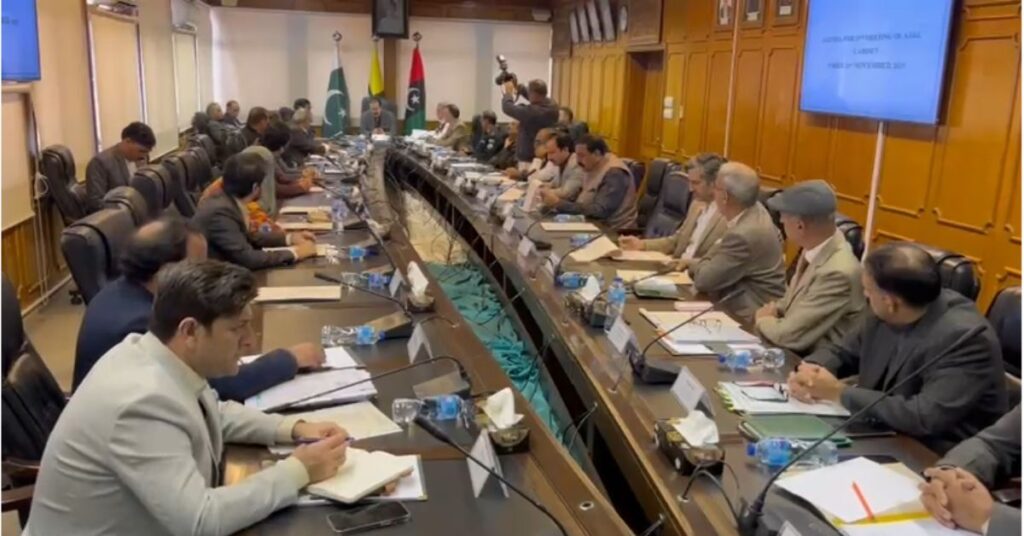AJK cabinet takes key administrative decisions in first meeting