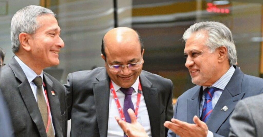 FM Ishaq Dar meets global leaders in Brussels with focus on bilateral ties