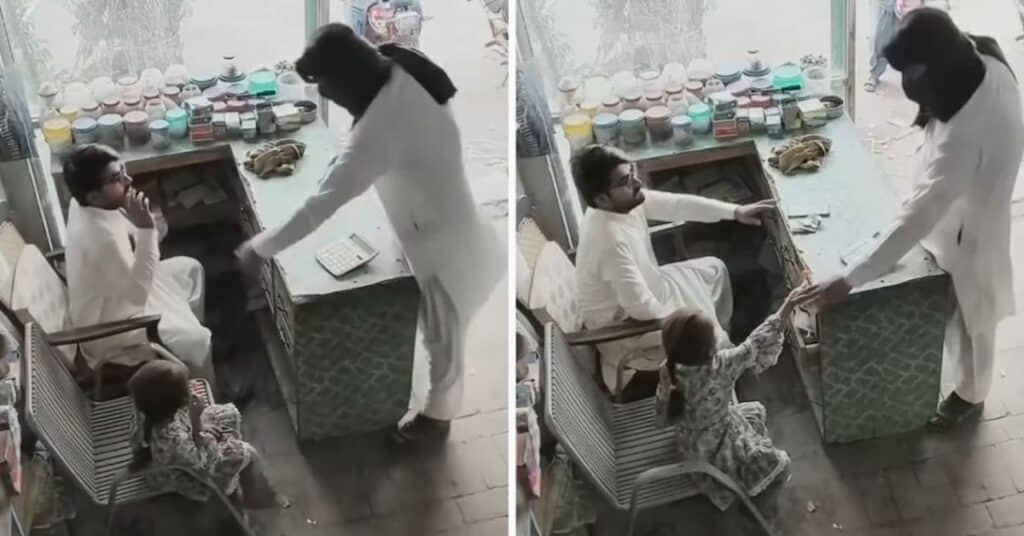 Fact-Check: Viral ‘Lollipop to Robber’ CCTV clip entirely staged