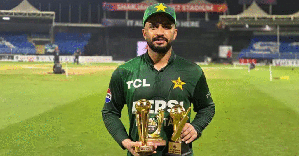 Pakistan’s All-Rounder Mohammad Nawaz Crowned Best T20 Player of 2025