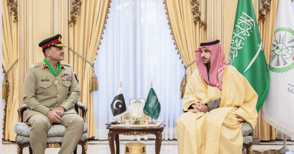 CDF Asim Munir, Saudi Defence Minister agree to boost cooperation on regional peace