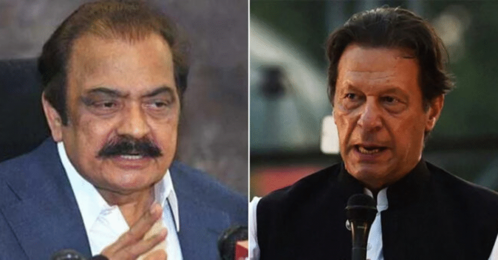 PTI wants chaos, not negotiations, says Rana Sanaullah