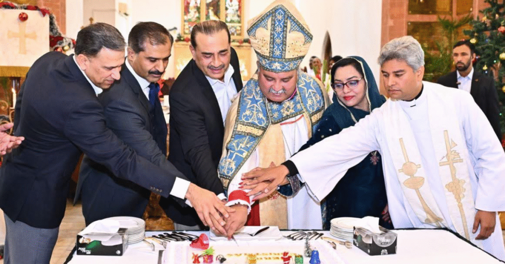 CDF Asim Munir attends Christmas celebrations at Rawalpindi Church