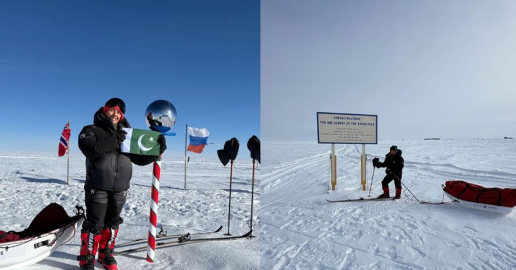 Samina Baig becomes first Pakistani to ski to South Pole