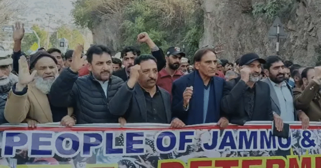 Massive rally held in Muzaffarabad on Right to Self-Determination day