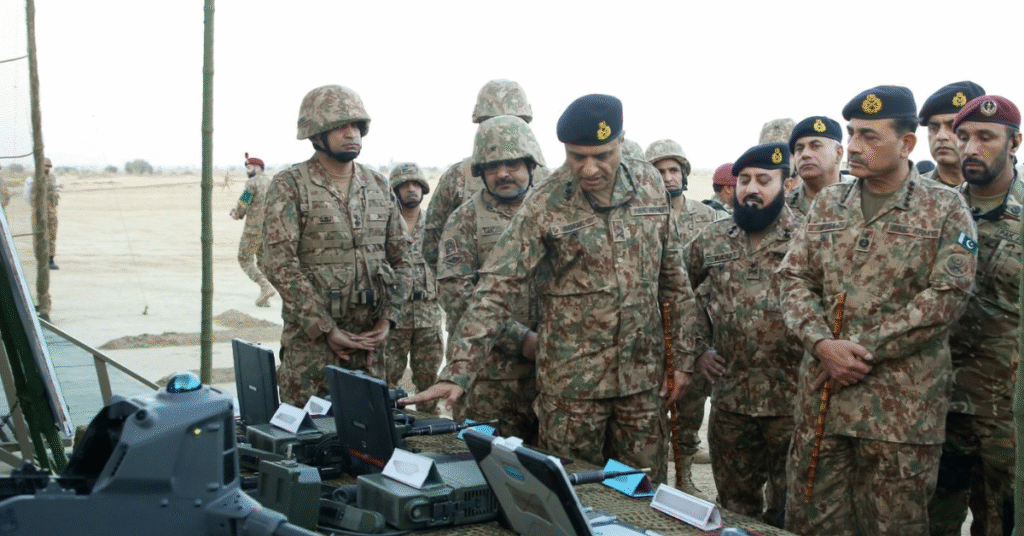CDF Asim Munir visits Bahalwalpur Garrison, reviews operational preparedness