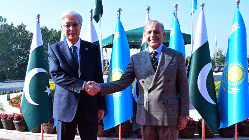 PM Shehbaz, President Kazakhstan set $1 bn trade target, regional transport corridor