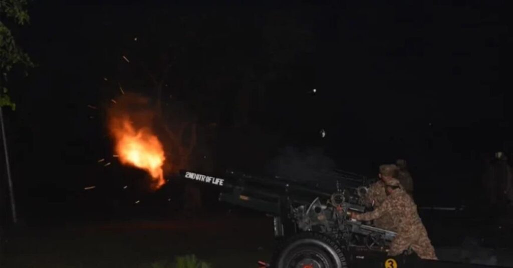 Posts and military equipment destroyed on Afghan side, says govt