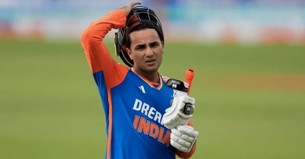 Big Blow to India: Abhishek Sharma doubtful for Pakistan clash